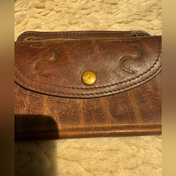 Vintage• Genuine Leather Belt Pouch - Picture 6 of 8